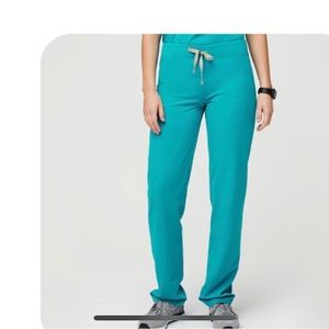 Figs scrubs set teal